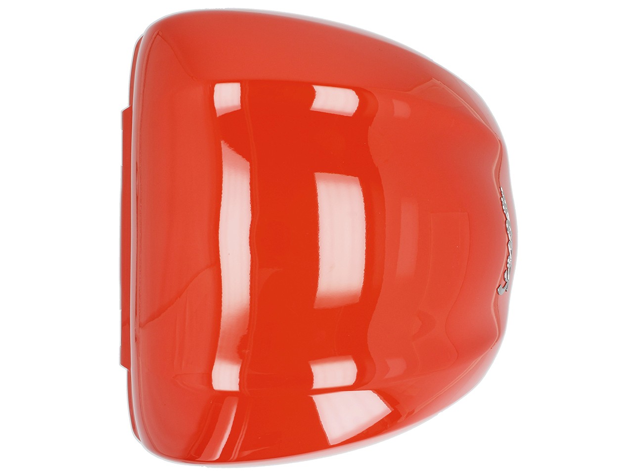 Baúl trasero para Vespa de 32 l, naranja brillante, modelo A11, sin respaldo