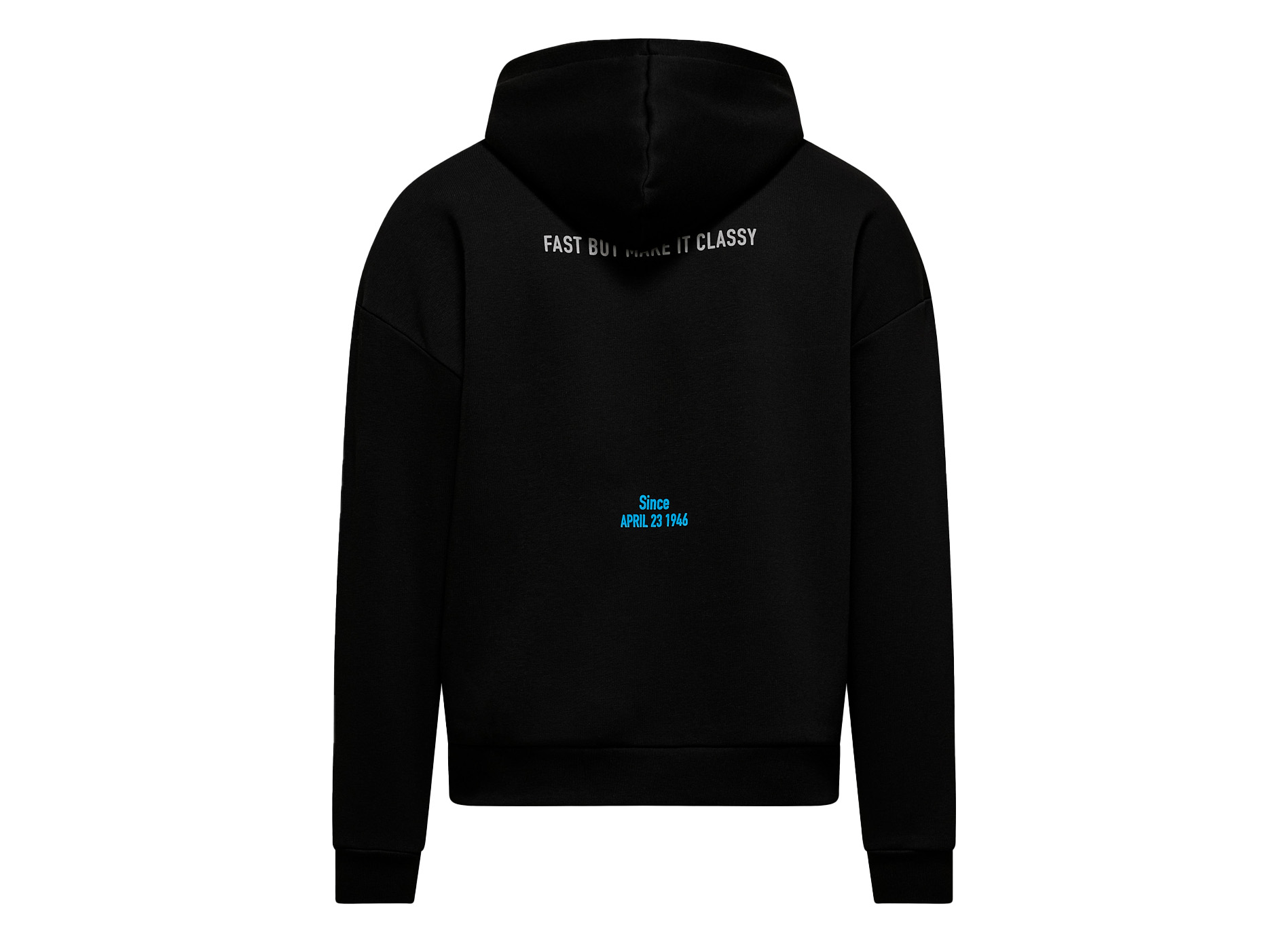 Sudadera Vespa con capucha negra DEC-Collection