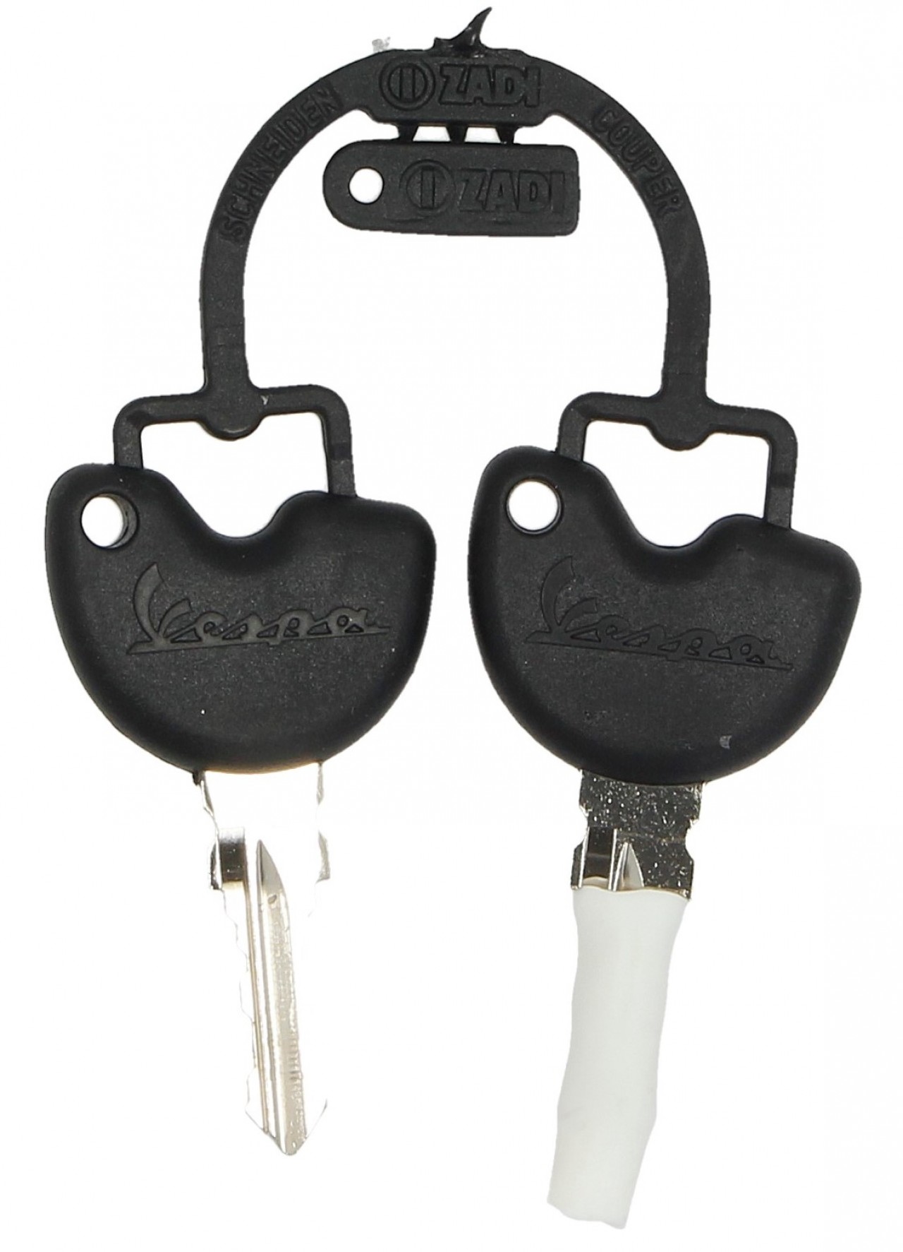 Baúl trasero para Vespa de 32 l, gris brillante, G03, sin respaldo