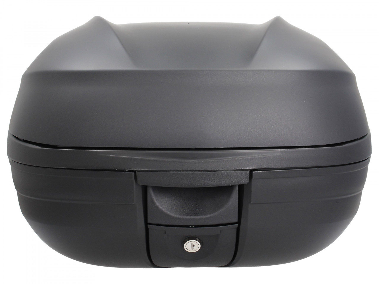 Kit Top Case (incl. placa de montaje), 37 l, negro mate para Piaggio MP3 125 / 300 / Sport HPE
