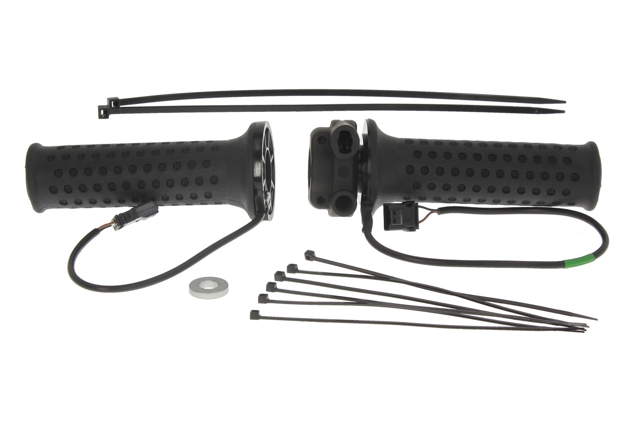 Puños calefactables negros para Piaggio MP3 310
