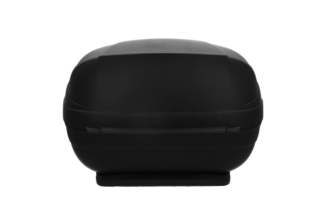 Top Case, 37 l, marrón incl. almohadilla trasera para Piaggio MP3 500 Sport Advance HPE