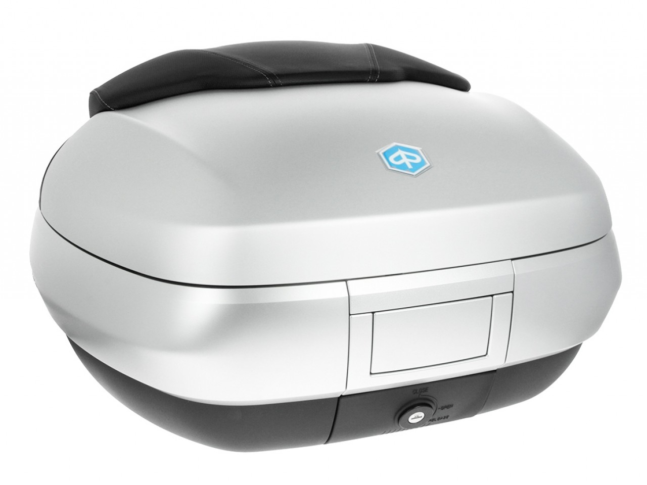Top Case 50 l, gris mate (H4_grey mate 760/B) para Piaggio MP3 400 / 500 HPE 2020-2021