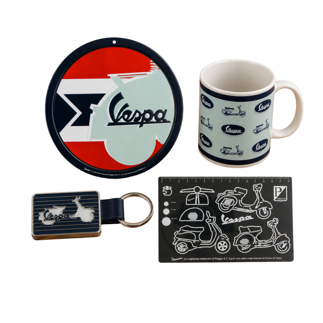 Paquete de productos oficiales de Vespa «Vespa Garage»