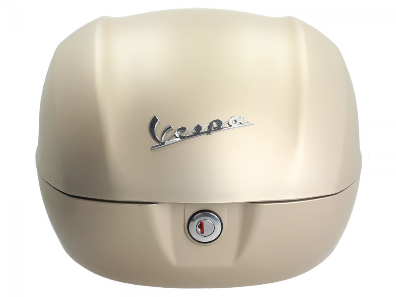 Baúl para Vespa de 32 l, beige mate, 516/A, sin respaldo