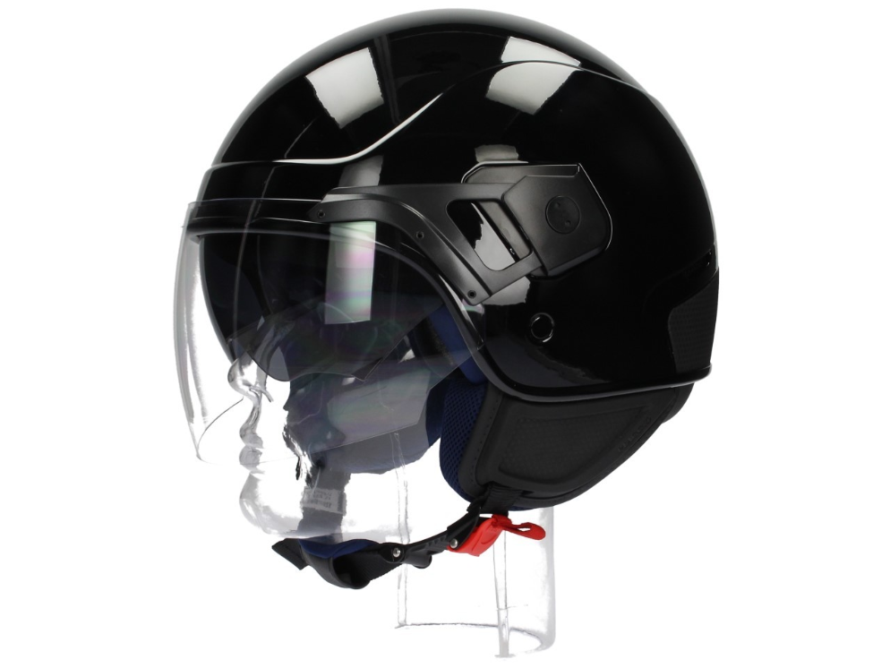 Casco Piaggio PJ Jet negro