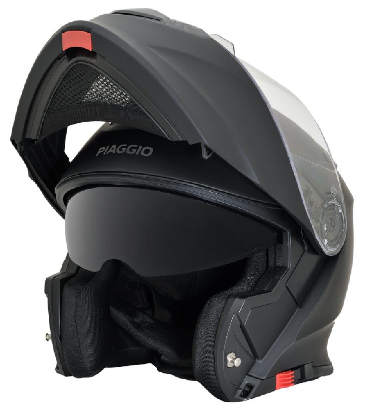 Casco modular Piaggio negro mate