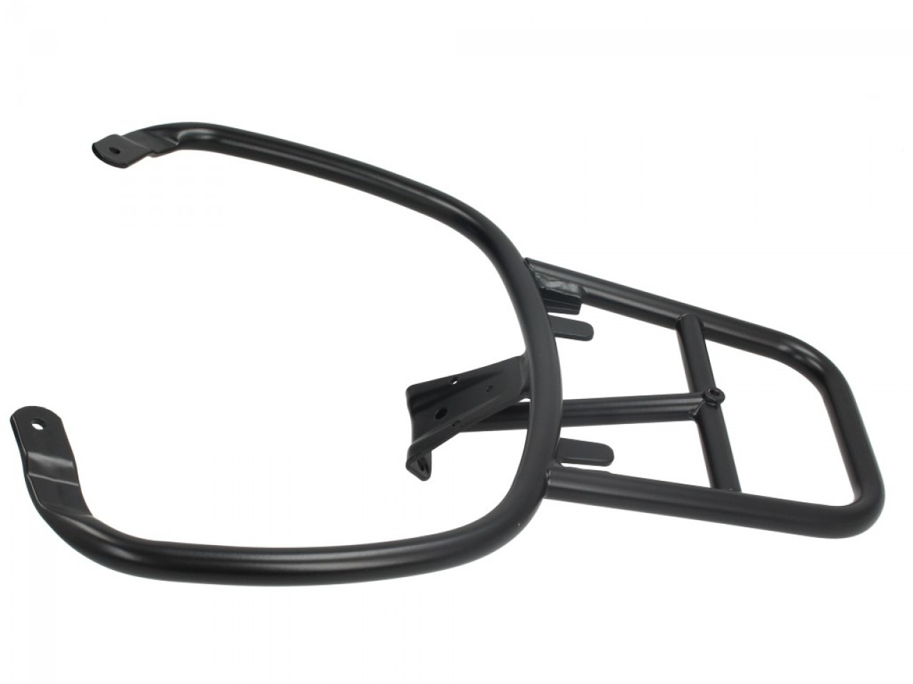 Portaequipajes trasero en negro mate para Vespa Primavera / Sprint / Elettrica