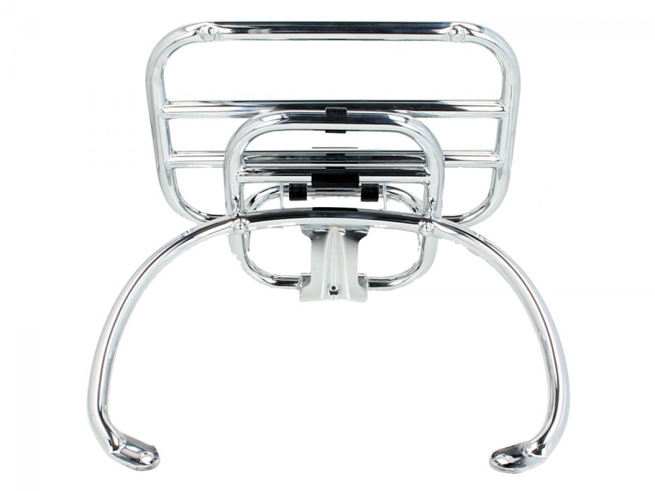 Portaequipajes trasero plegable original cromado para Vespa GTS/GTV