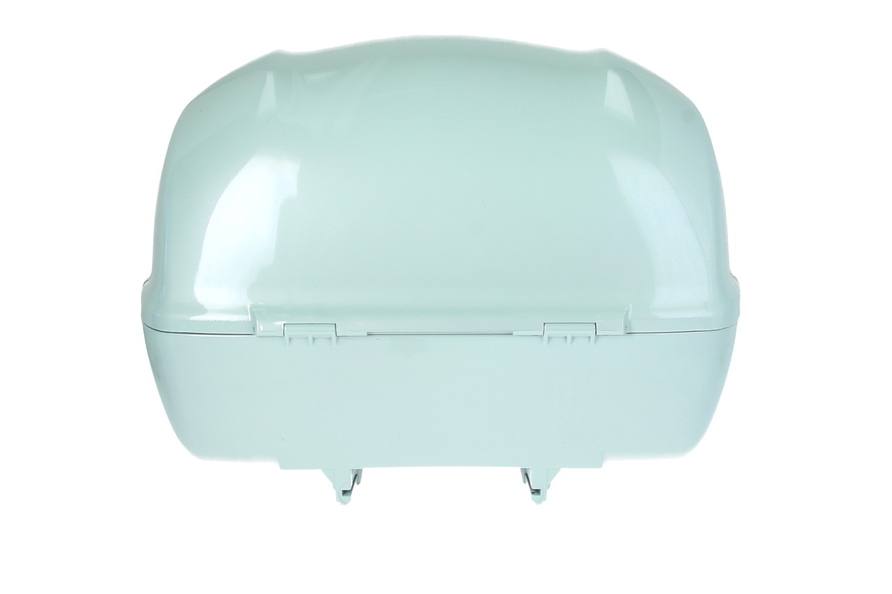 Baúl trasero para Vespa de 32 l, verde Latte Menta 350/A, sin respaldo