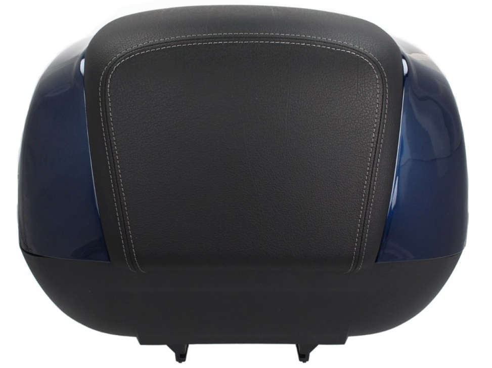 Maleta superior de 37 l con respaldo para Piaggio Medley 125/150 (16-18) - azul medianoche 222/A