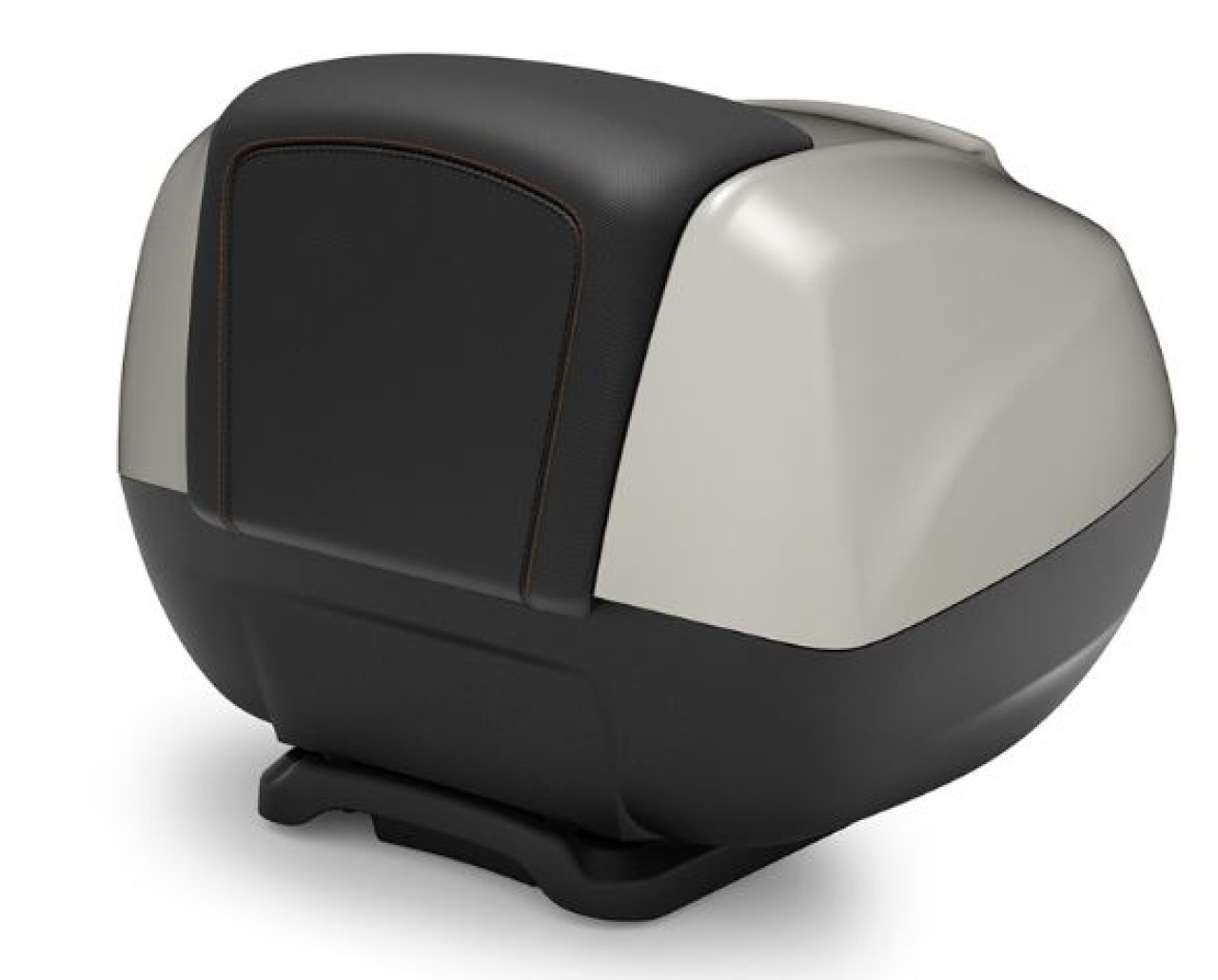 Maleta superior de 37 l con respaldo para Piaggio MP3 HPE RST 530 Exclusive (2022)  - gris nube mate G07