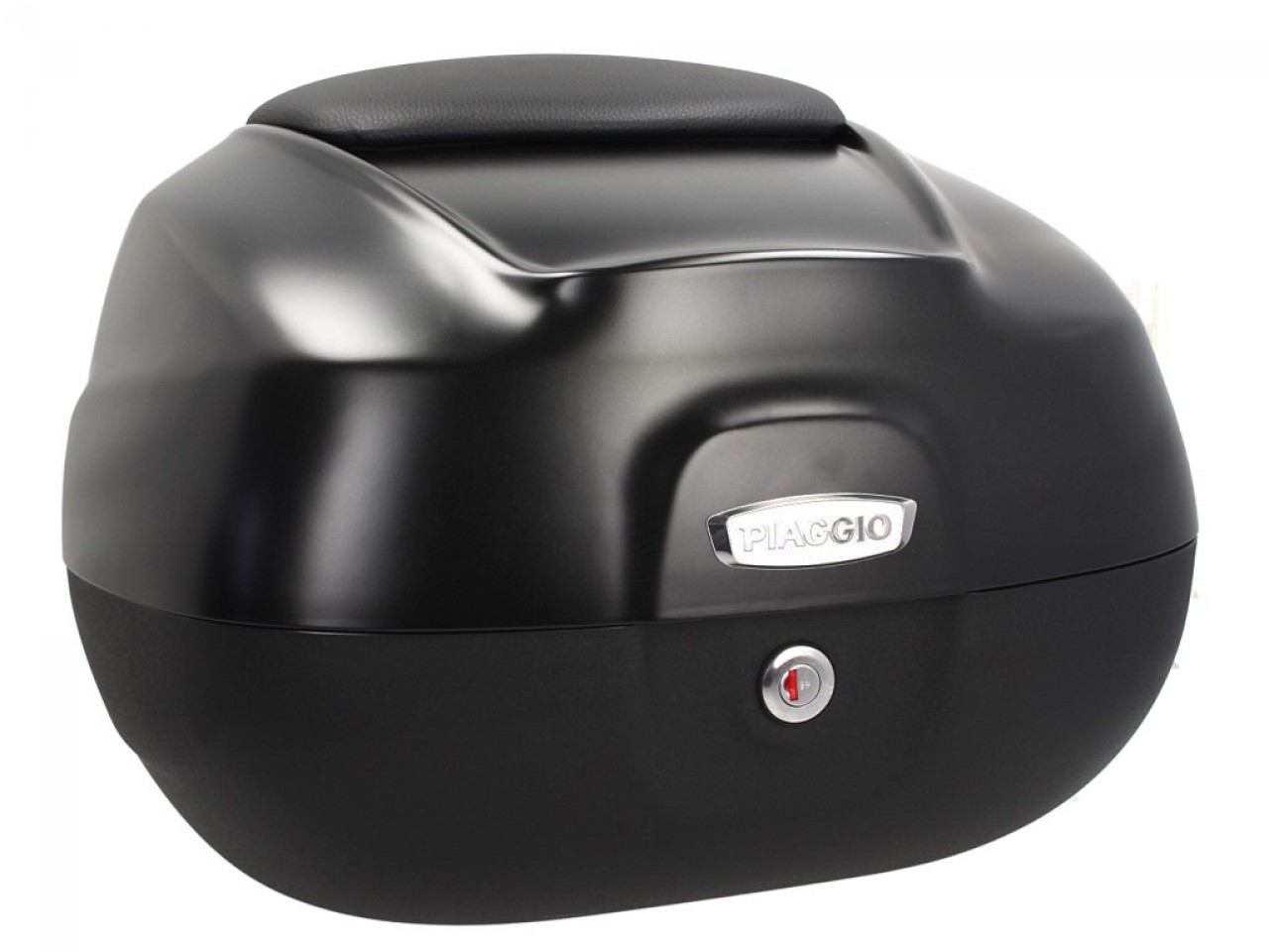 Topcase 37L para Beverly Original Piaggio - NERO CARBONIO (POLICE) 93/B