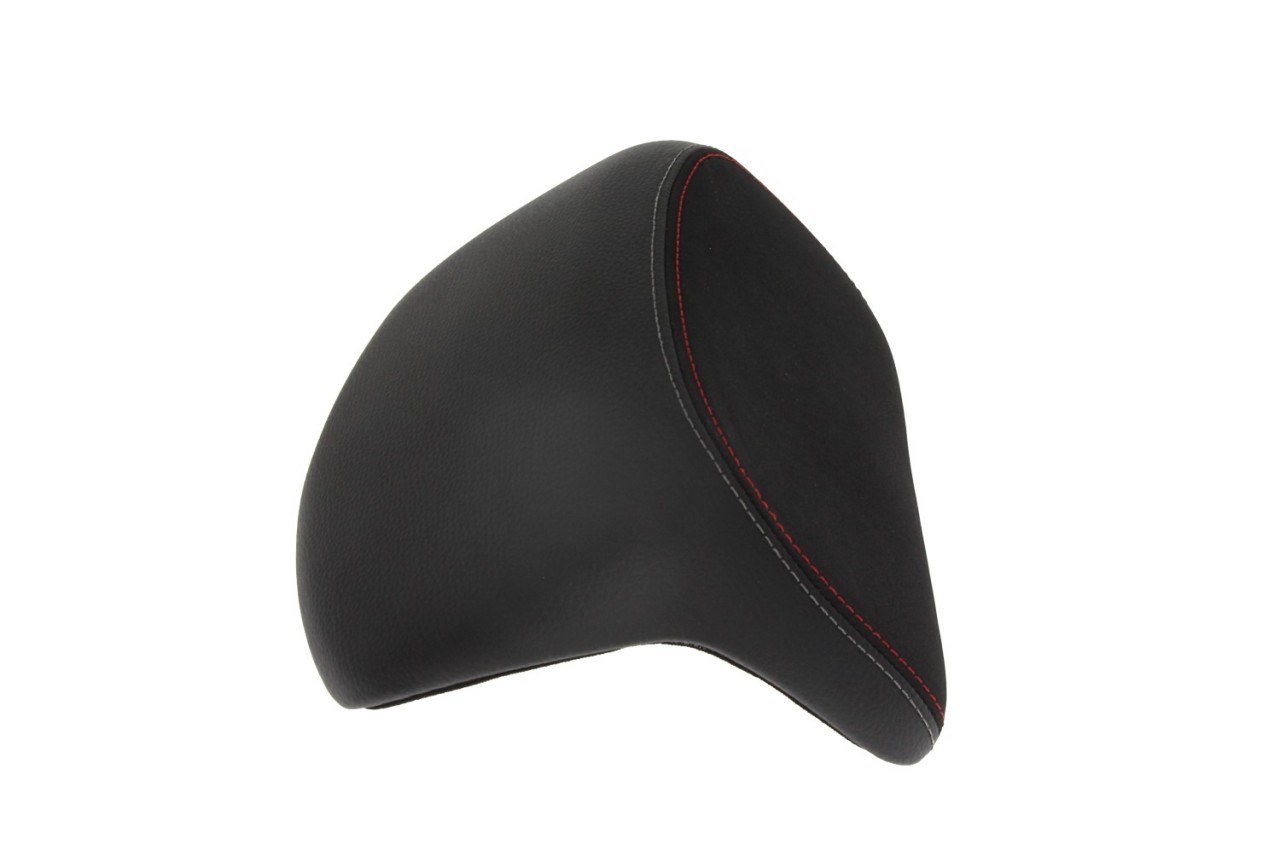 Top Case, 37 l, marrón incl. almohadilla trasera para Piaggio MP3 500 Sport Advance HPE