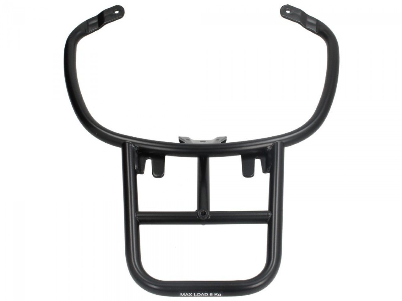 Portaequipajes trasero en negro mate para Vespa Primavera / Sprint / Elettrica