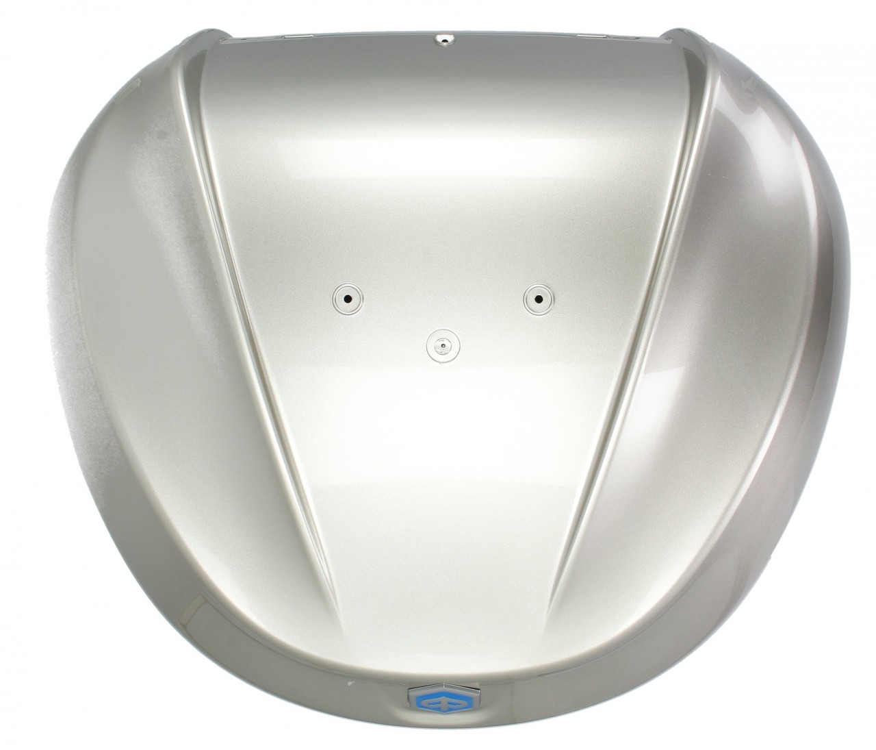 Kit maletín superior 36 l. Nube Gris G04 Original Piaggio para Beverly HPE (incl. placa de montaje)
