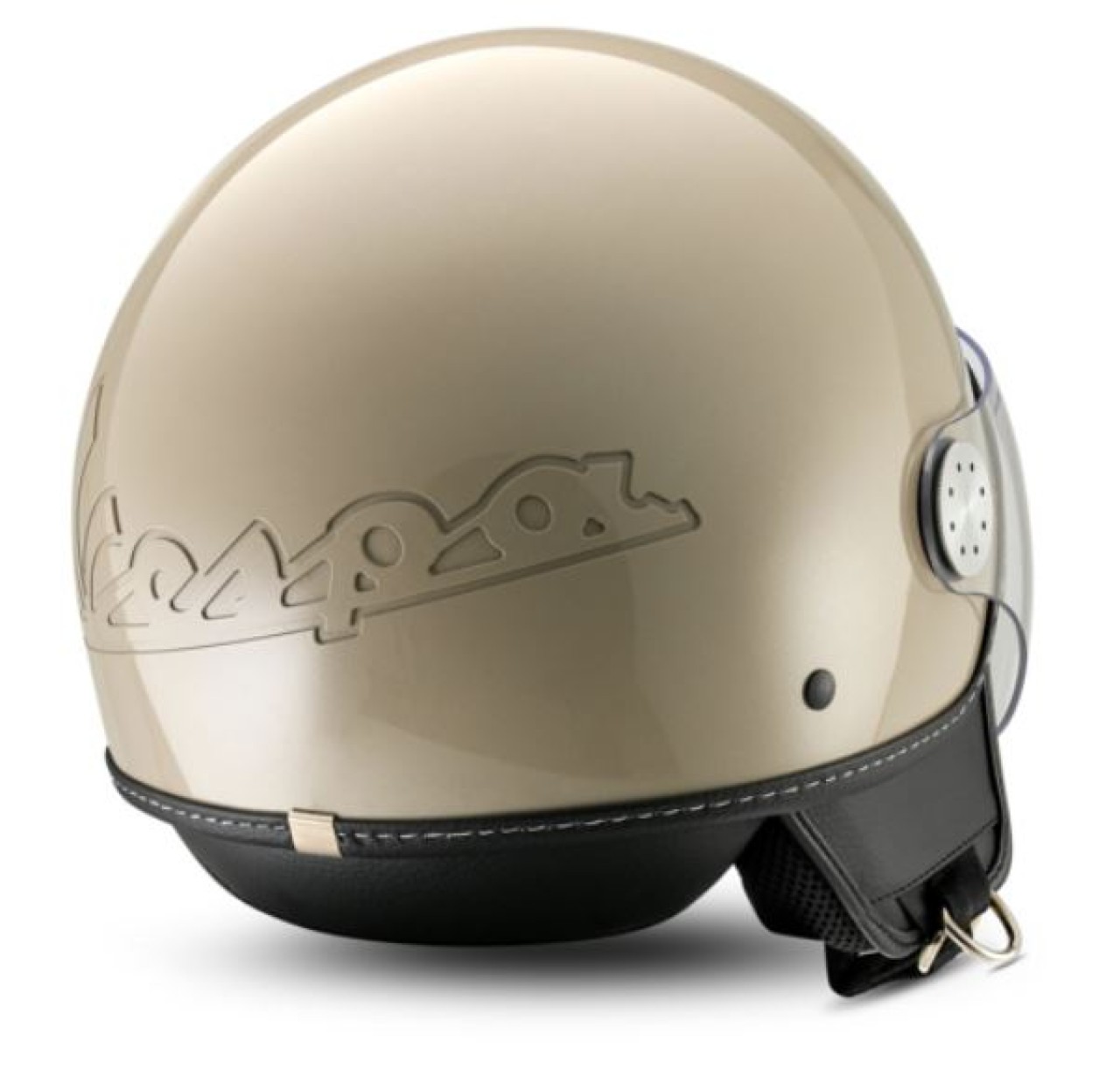 Casco jet Vespa, Vespa Visor LangHe, beige (Q01) - L1