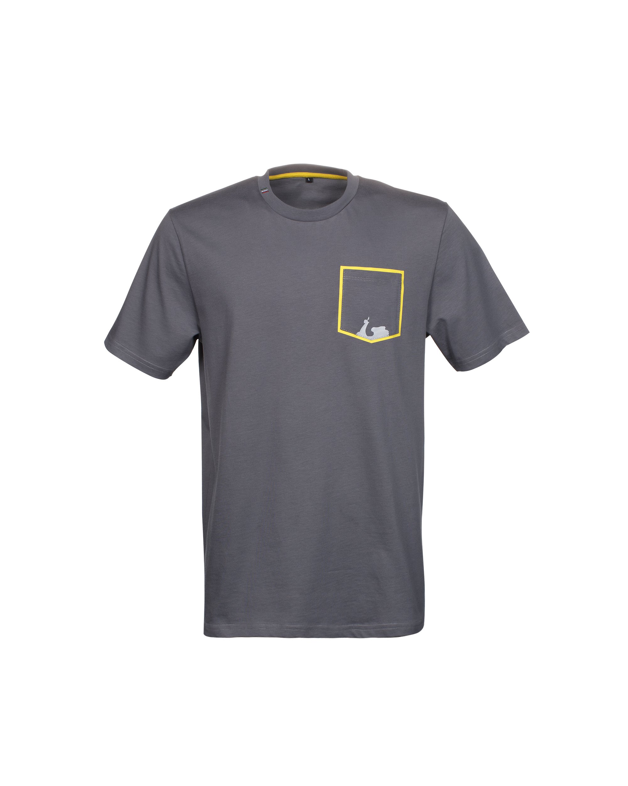 Camiseta Vespa Graphic Hombre gris