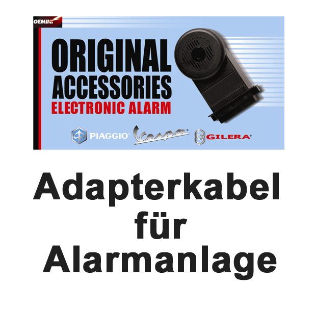 Cable adaptador sistema de alarma E-Lux / E-1 hasta 50ccm