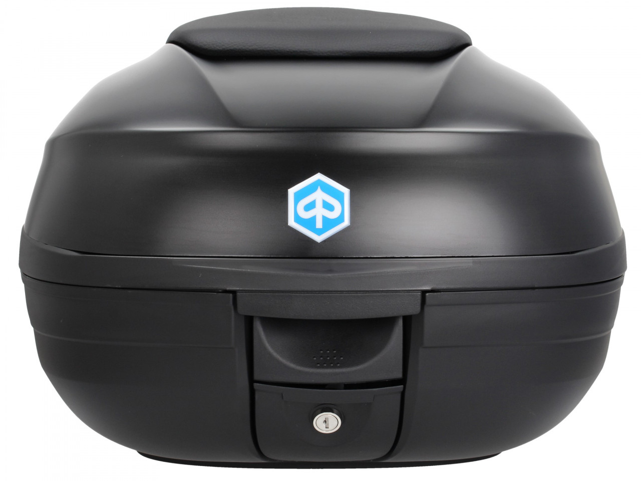 Top Case, 37 l, (NO_negro mate 93/B) incl. cojín trasero para Piaggio MP3 500 Sport Advance HPE