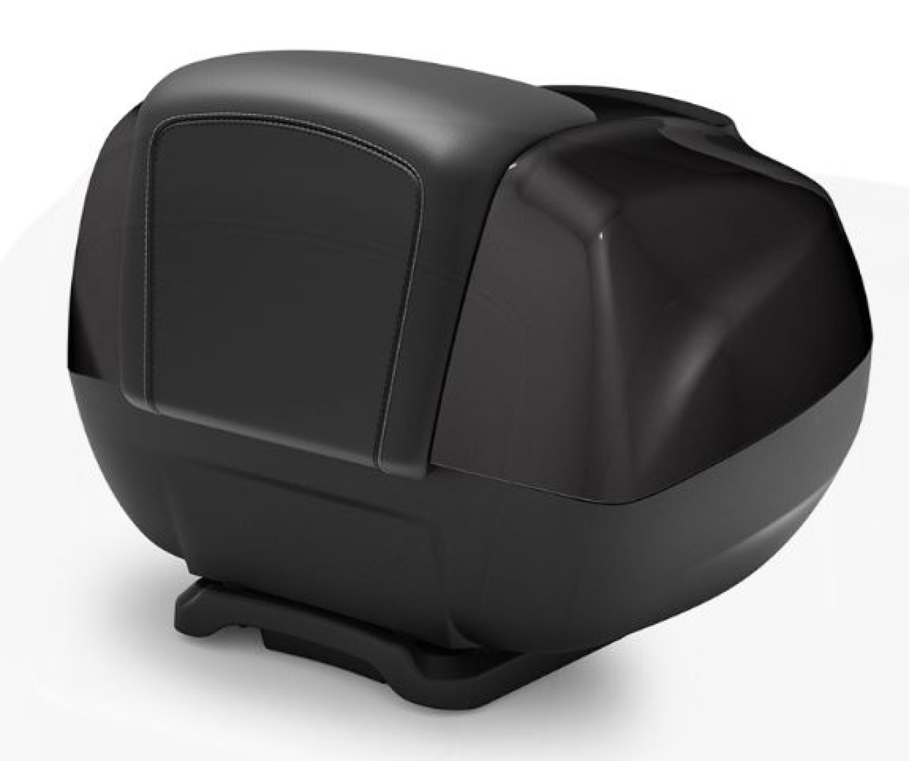 Maleta superior de 37 l con respaldo para Piaggio MP3 HPE RST 400 Classic (2022) - negro cosmo 98/A