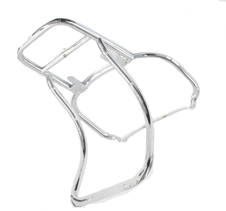Portaequipajes trasero original cromado para Vespa PX