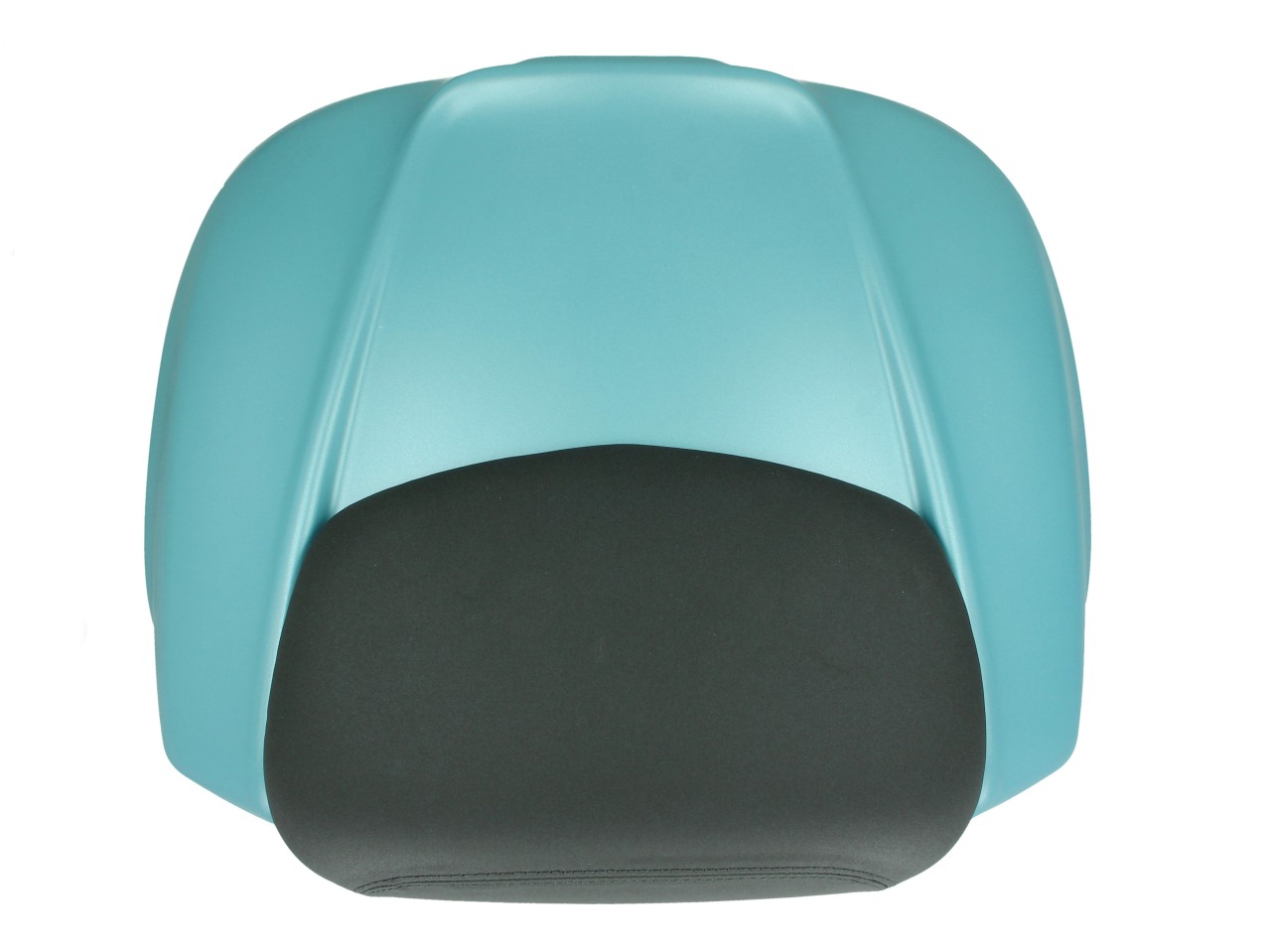 Maleta trasera de 37 l con respaldo para Piaggio Medley Sport 125/200 (24-25) - azul metalizado D27
