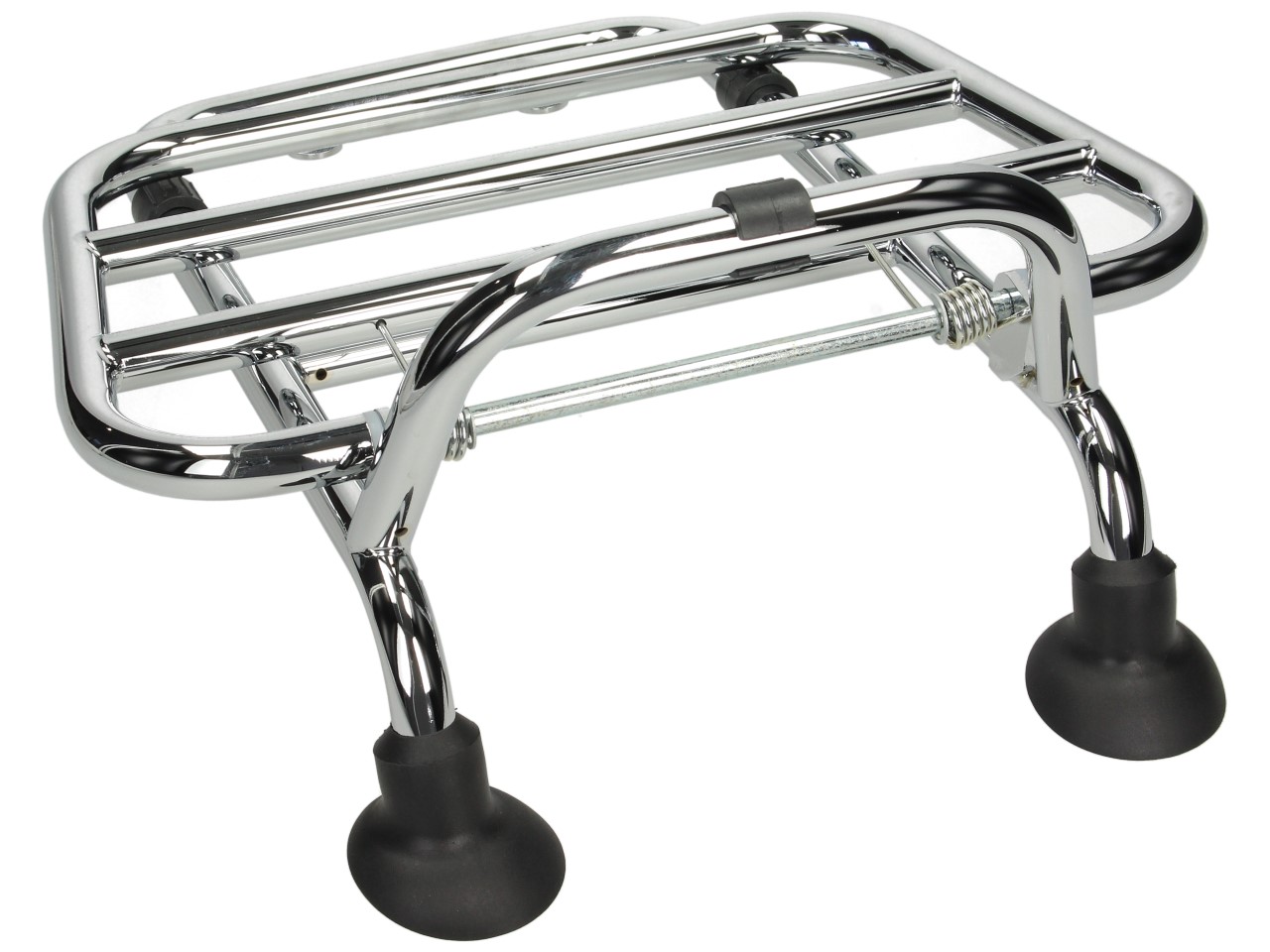 Portaequipajes delantero, cromado, plegable, para Vespa GTS