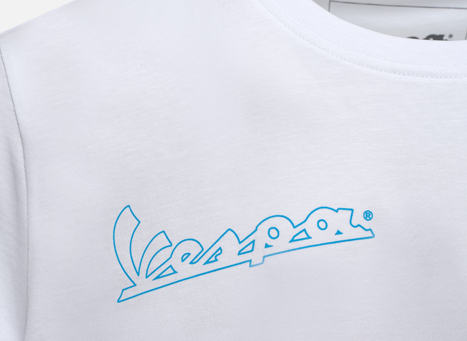 Camiseta Vespa Colección Holy white DEC