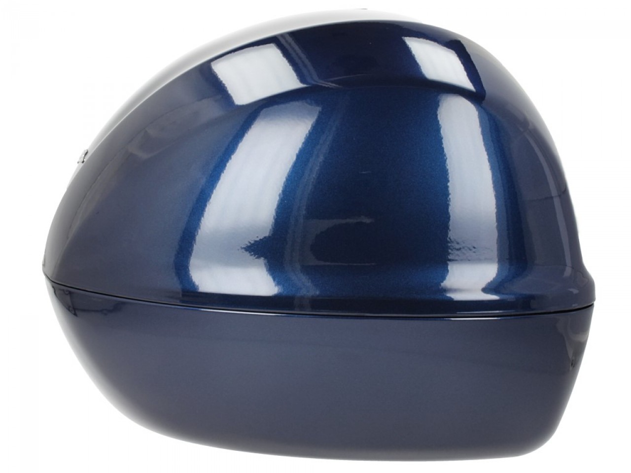 Baúl para Vespa de 32 l, azul brillante, 222/A, sin respaldo