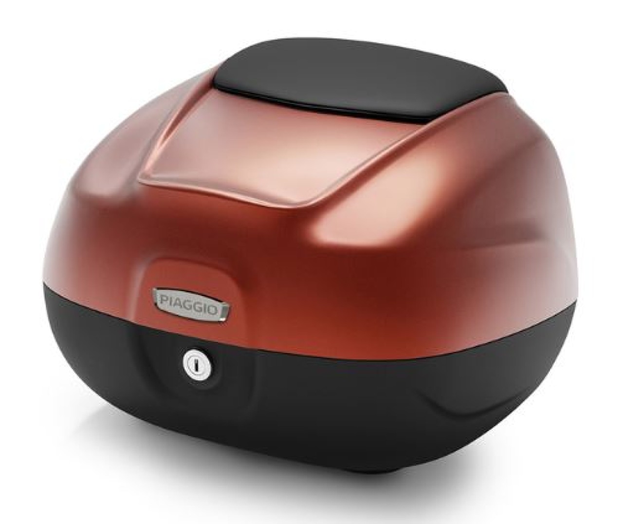 Maleta superior de 37 l con respaldo para Piaggio MP3 HPE RST 400 Sport (2022) - naranja mate A16