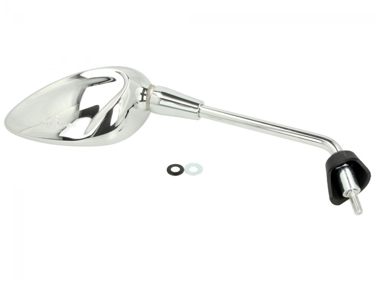 Espejo derecho cromado para Vespa Sprint 50-150cc 2T/4T