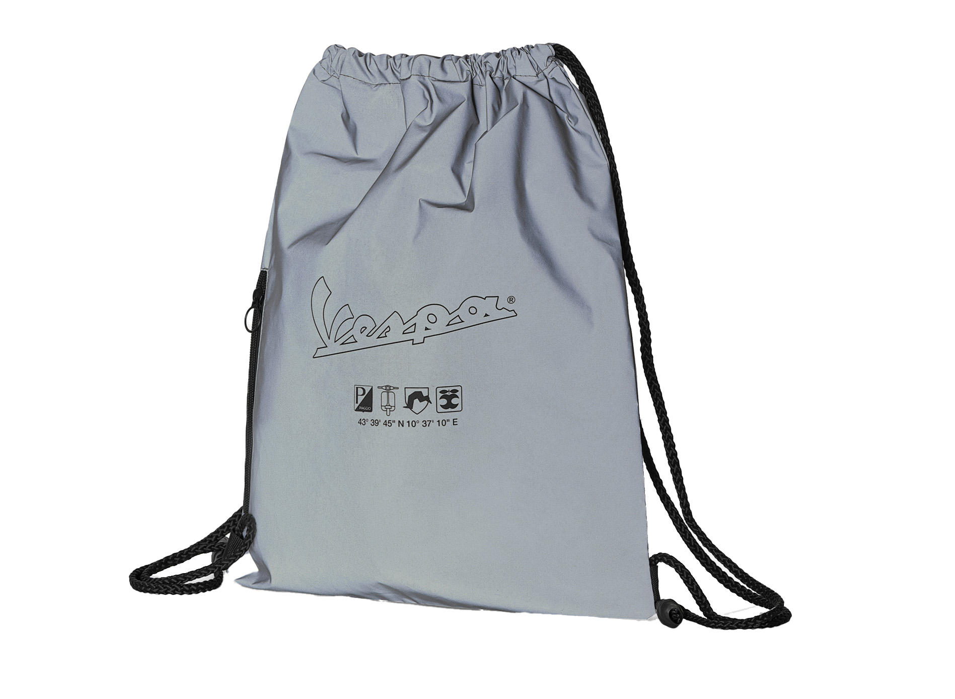 Mochila/bolsa de deporte Vespa Blade gris, colección DEC