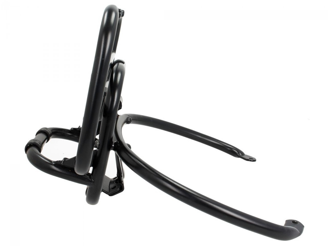 Portaequipajes trasero plegable original negro para Vespa GTS/GTV
