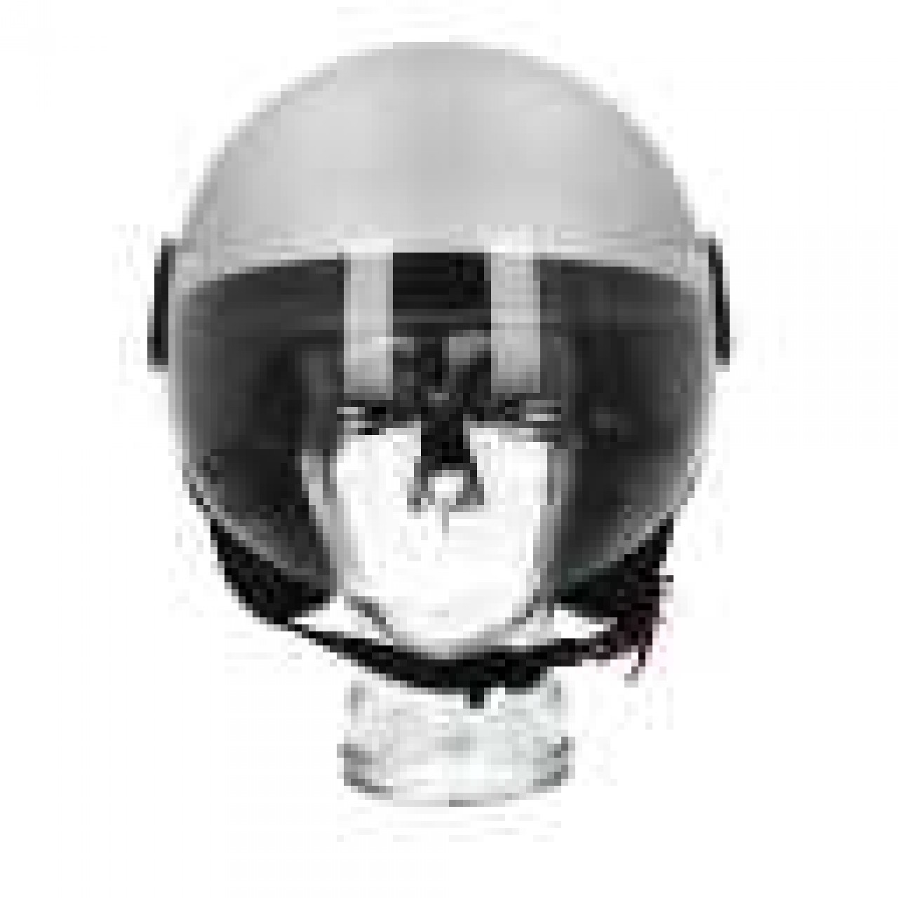 Casco Piaggio Jet AWA Basejet gris mate
