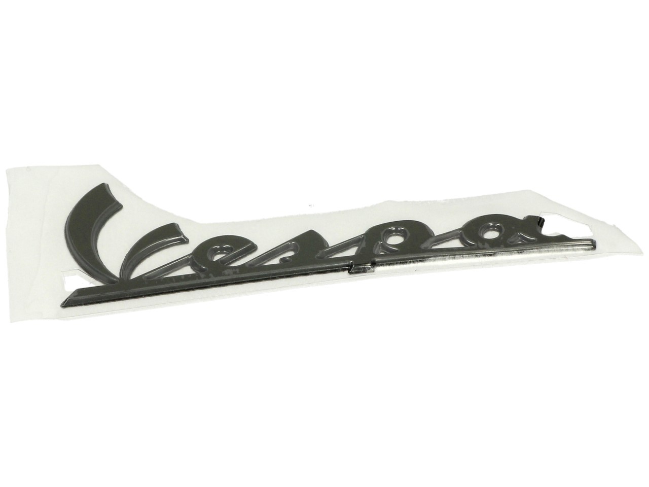 Letras "Vespa" en el escudo de la pata delantera - negro brillante/antracita