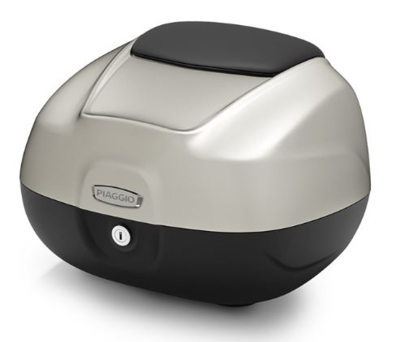 Maleta superior de 37 l con respaldo para Piaggio MP3 HPE RST 530 Exclusive (2022)  - gris nube mate G07
