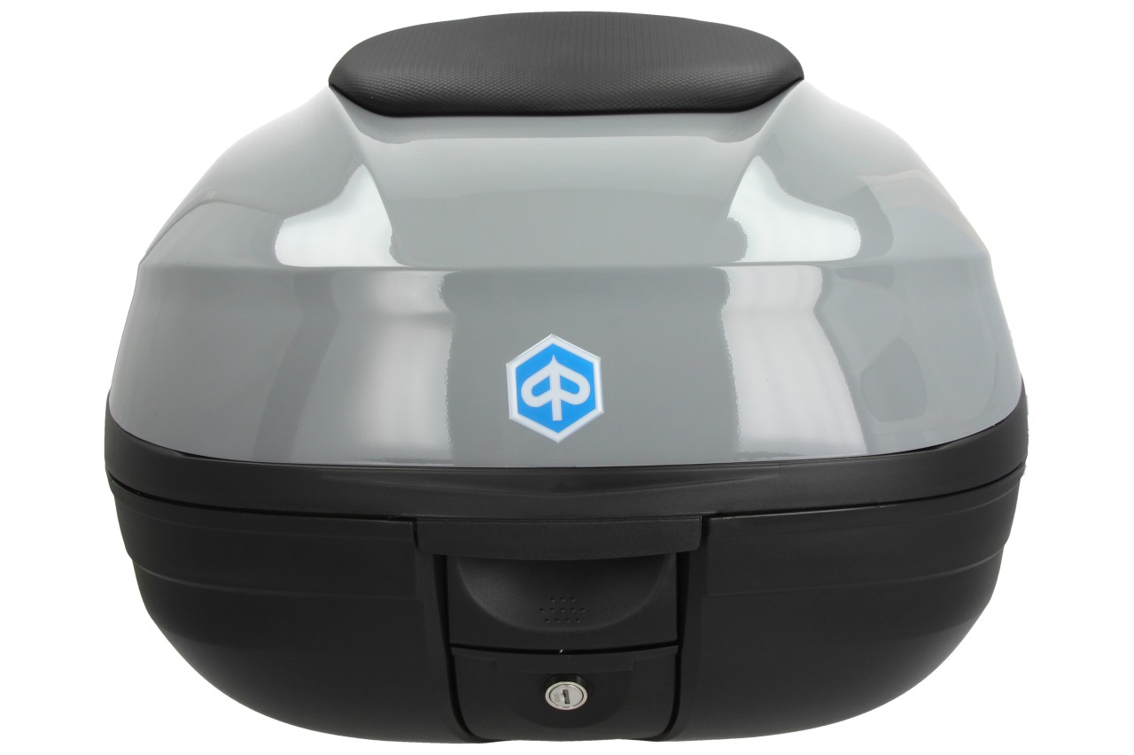 Top Case 37 l, gris (HT_grigio Mouse 715/C) para Piaggio MP3 400 / 500 HPE 2020-2021