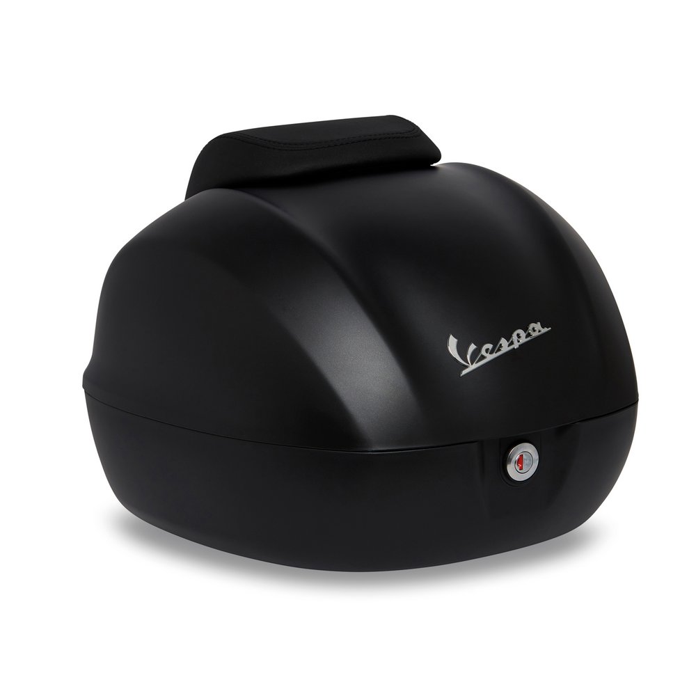 Baúl trasero para Vespa de 32 l, negro mate, modelo 99/C, sin respaldo