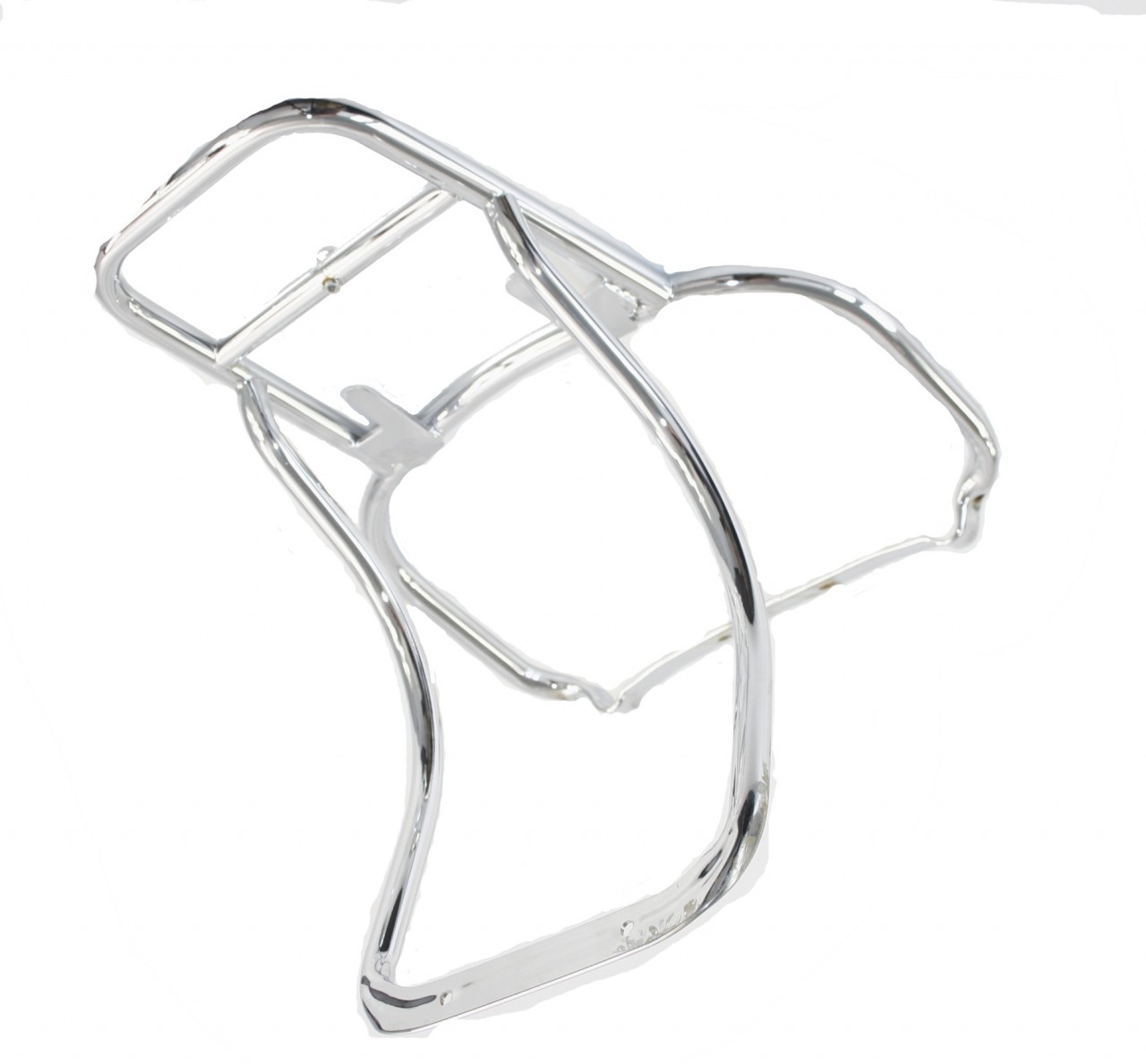 Portaequipajes trasero original cromado para Vespa PX