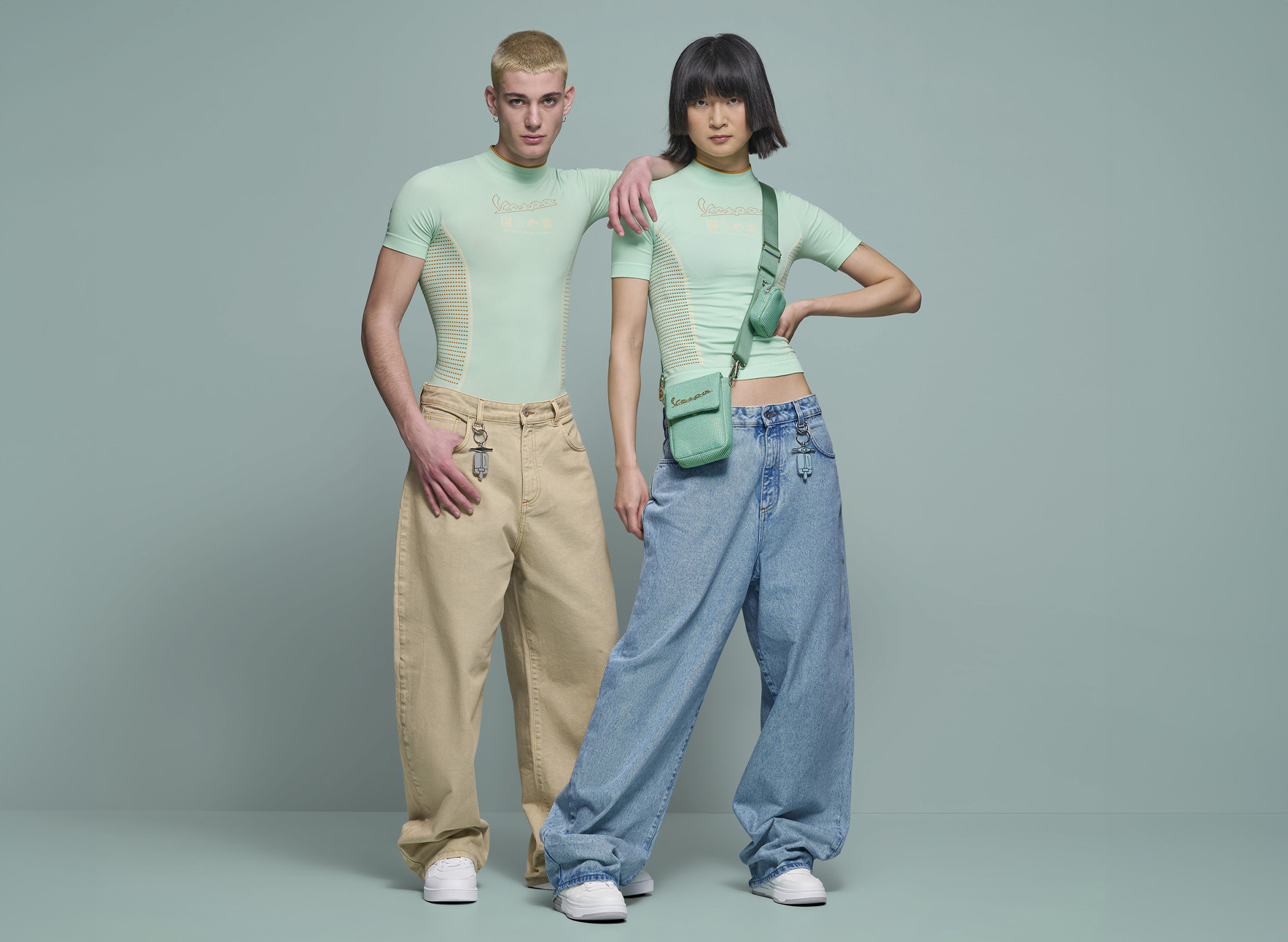 Bolso Vespa Origin verde