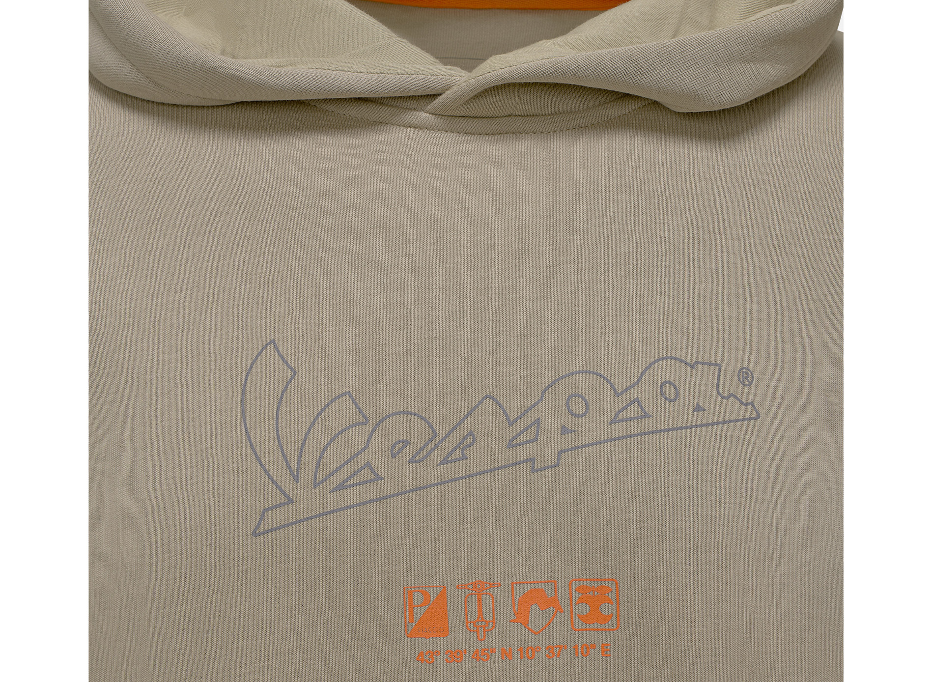 Vespa Sudadera Nomad beige Colección DEC
