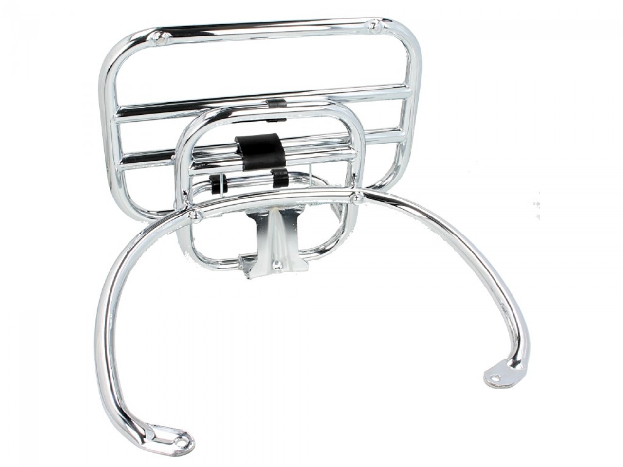 Portaequipajes trasero plegable original cromado para Vespa GTS/GTV