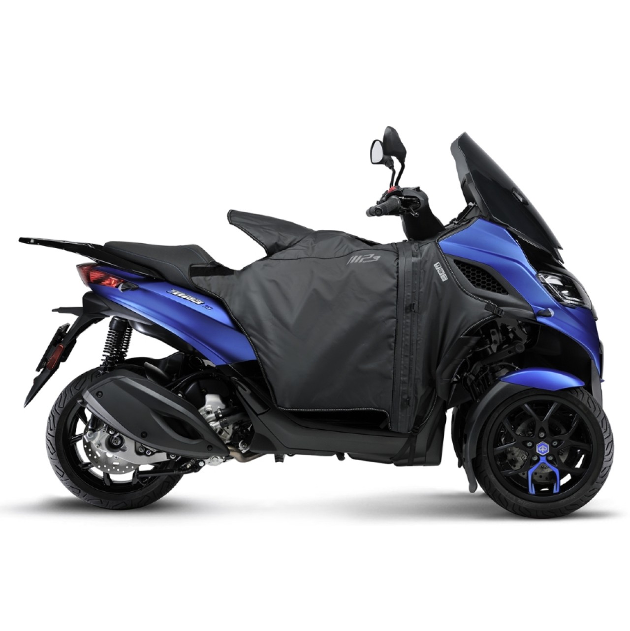 Cubrepiernas Comfort+ negro para Piaggio MP3 310