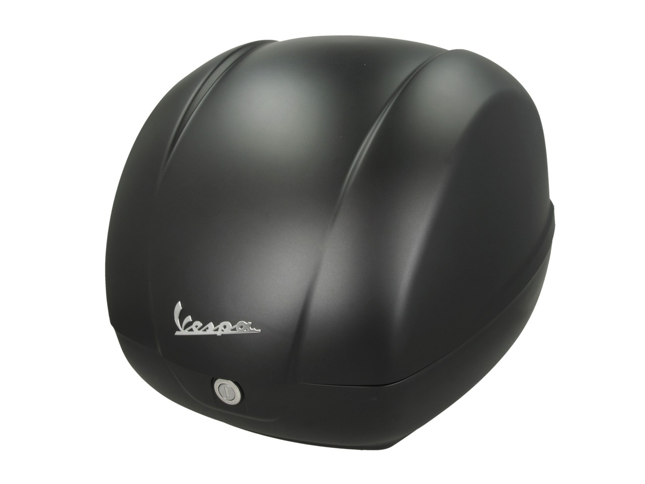 Baúl original de 36 litros en negro mate 99/C para Vespa GTS 125/310 y GTV 310