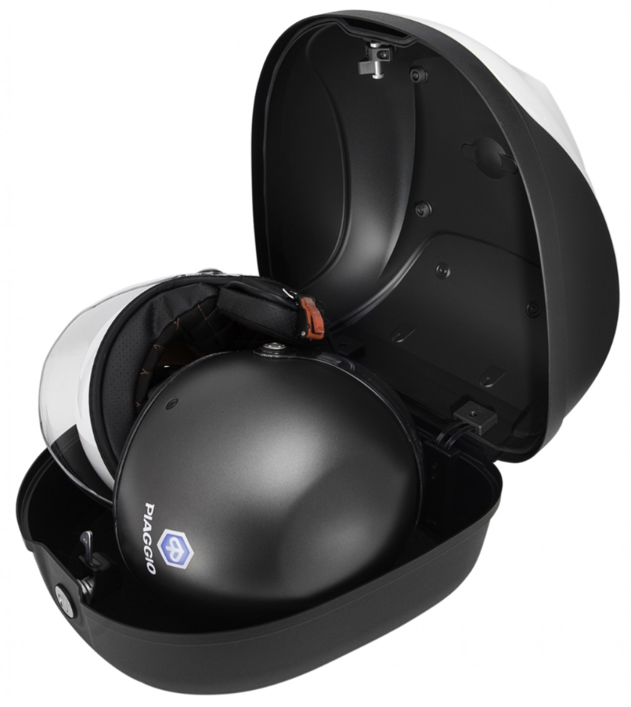 Topcase 32L para Liberty Original Piaggio - Grigio Mouse 715/C