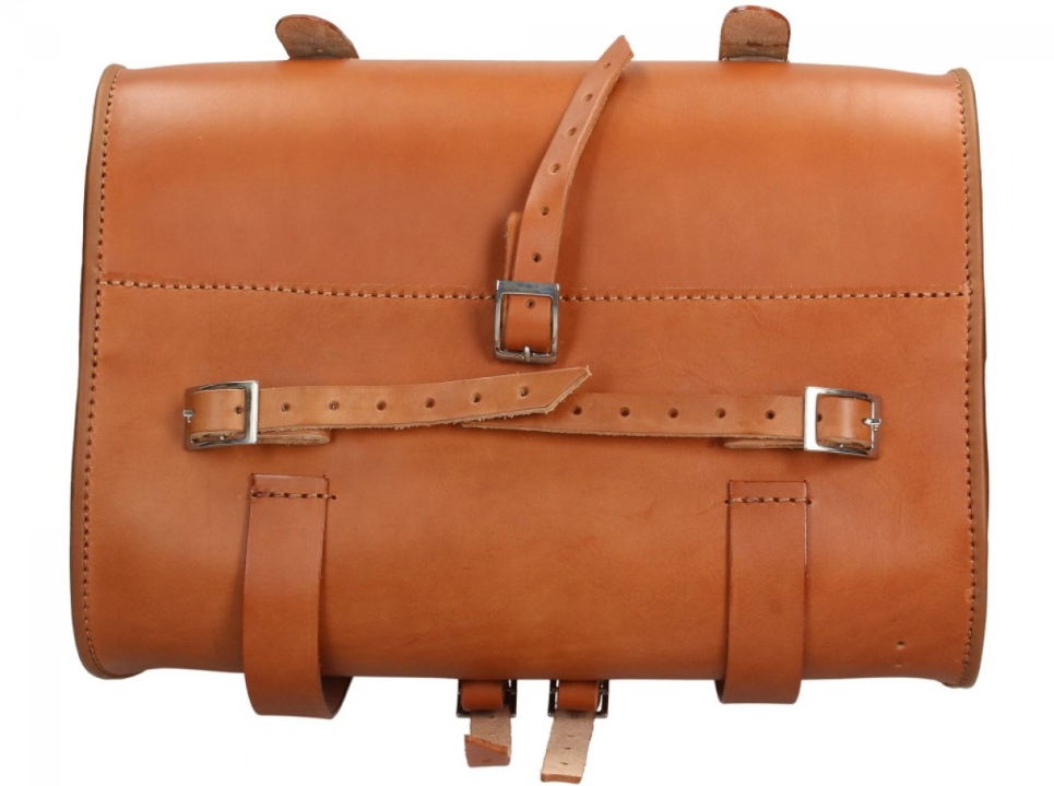 Bolsa de piel Vespa original - Marrón