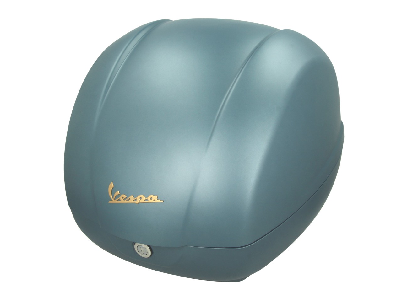 Baúl para Vespa de 36 l, azul, sin acolchado trasero, Blue Officina 8 (D31)
