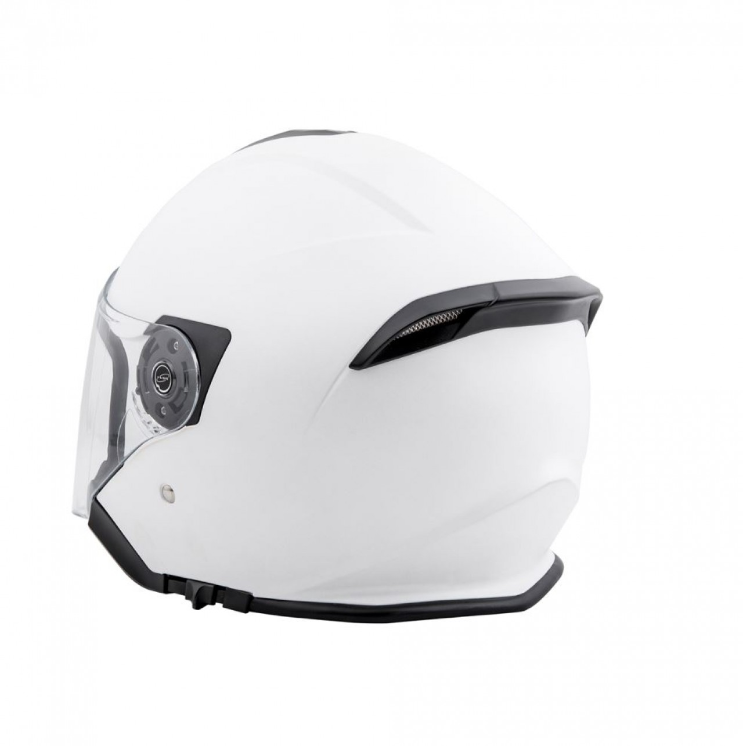 Casco jet Piaggio PFJ blanco talla L