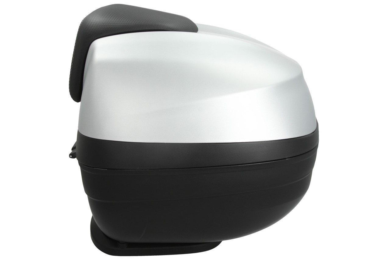 Top Case 37 l, gris (H4_gris mate 760/B) mate para Piaggio MP3 400 / 500 HPE 2020-2021